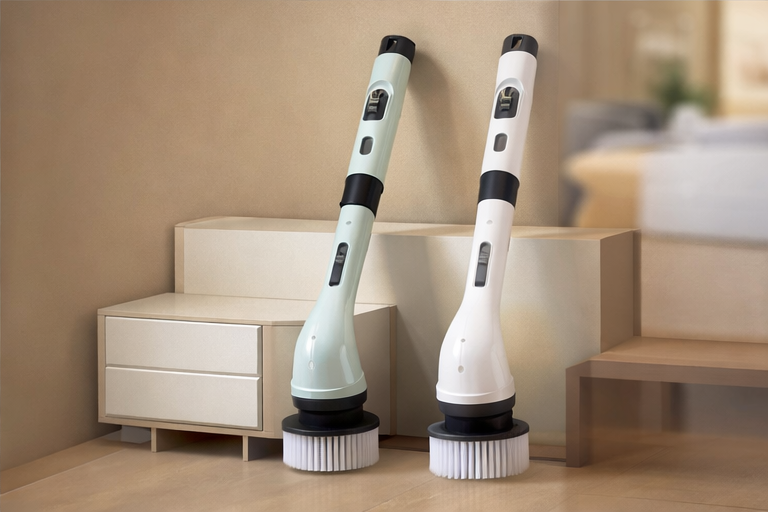 9-in-1 Elektrische Reinigungsbürste – Akku Spin Scrubber mit Wechselaufsätzen für Bad, Küche & Haushalt