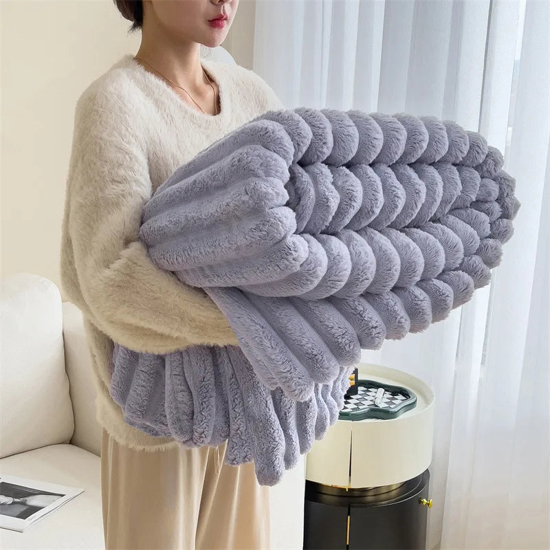 HomeGlow Cozy Knit Blanket