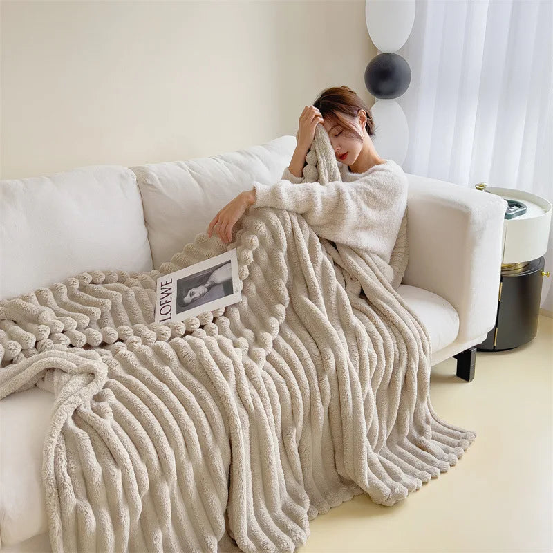 HomeGlow Cozy Knit Blanket